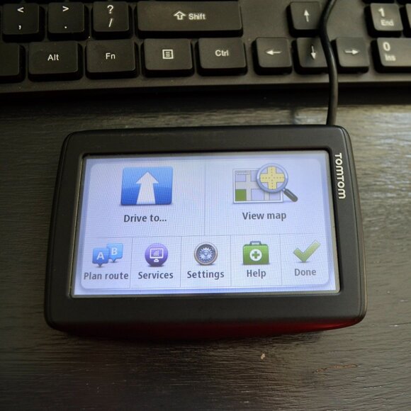 Tom Tom 4EN42 GPS VIA In Original Box TESTED WORKING - Picture 5 of 6